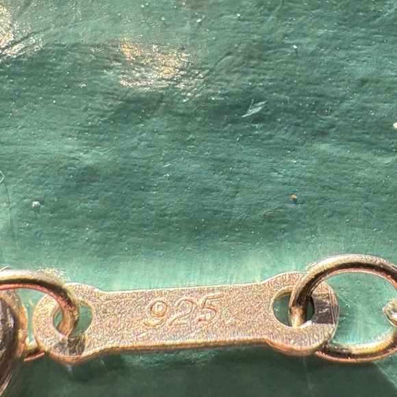 Tiffany & Co.  Elsa Peretti large  Open Heart Pendant 925 silver W box - Picture 7 of 15